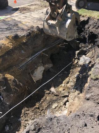right-of-way ROW excavation